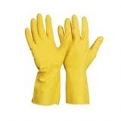 Handschuh Haushalt blau Gr. 8