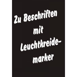 Lami-Plakate 60x30cm schwarz