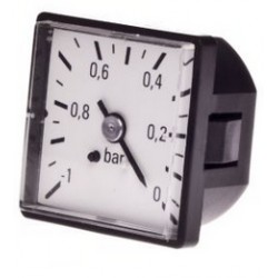 Vakuummeter 48x48mm, eckig