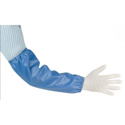 Ärmelschoner PU 45cm blau