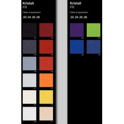 Stoff Kristall 140cm/110g blau