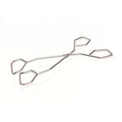 Salat/Grillzange verchromt 30cm