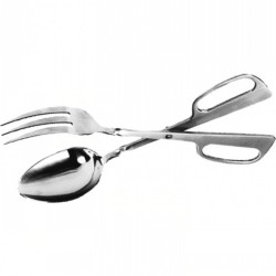 Servierzange Löffel/Gabel, 26cm