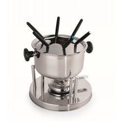 Fondue-Set, Edelstahl