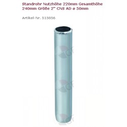 CNS-Standrohr 2" ø50mm