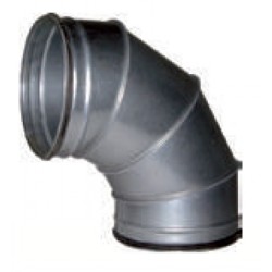 Bogen 90° Stahlblechrohr 315mm